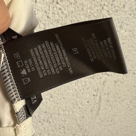 Vince Camuto Chain-Halter Blouson Tankini Top, Animal print, Large MSRP $138 - Picture 10 of 11